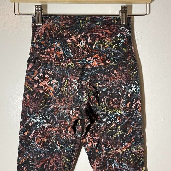 Lululemon Align Pant Foliage Overlay Multi size 0 - Picture 6 of 8